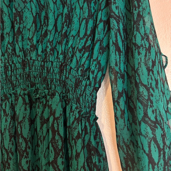 MISA Los Angeles Hadeya Maxi Dress, Green, Xs - Picture 6 of 9